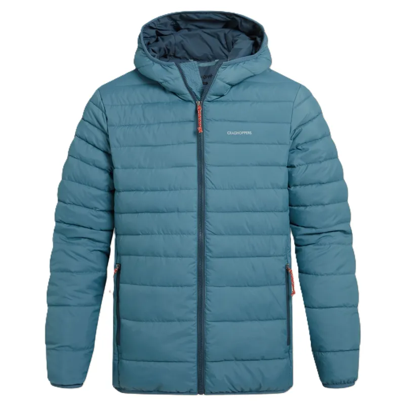 Craghoppers Men's Compresslite IX Hooded Insulating Jacket - Winter Storm