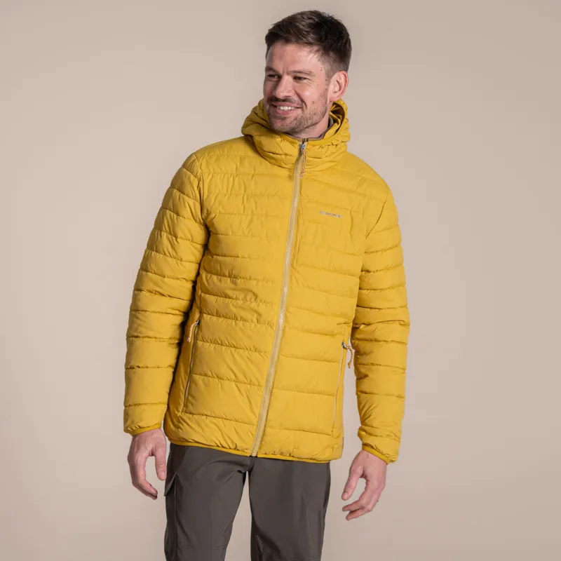 Craghoppers Men's Compresslite IX Hooded Insulating Jacket -Sulphur Yellow-2