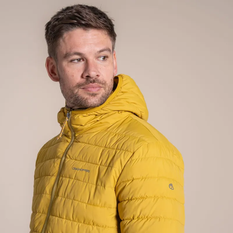 Craghoppers Men's Compresslite IX Hooded Insulating Jacket -Sulphur Yellow-3