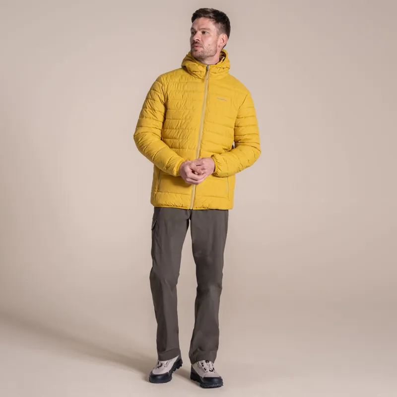 Craghoppers Men's Compresslite IX Hooded Insulating Jacket -Sulphur Yellow-1