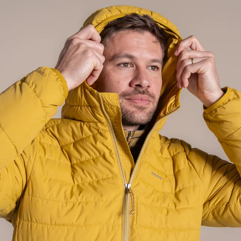 Craghoppers Men's Compresslite IX Hooded Insulating Jacket -Sulphur Yellow-5