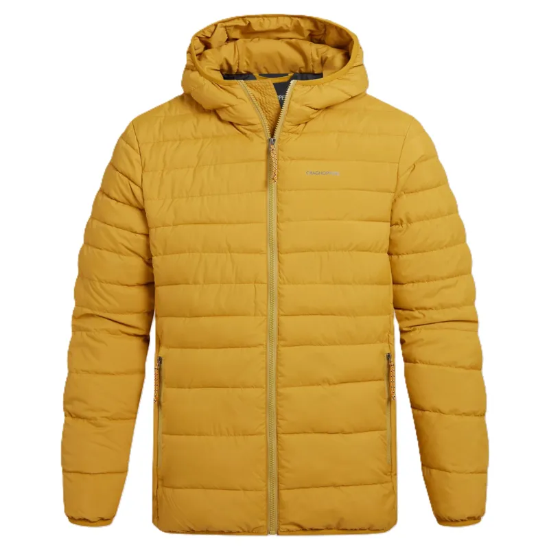 Craghoppers Men's Compresslite IX Hooded Insulating Jacket -Sulphur Yellow
