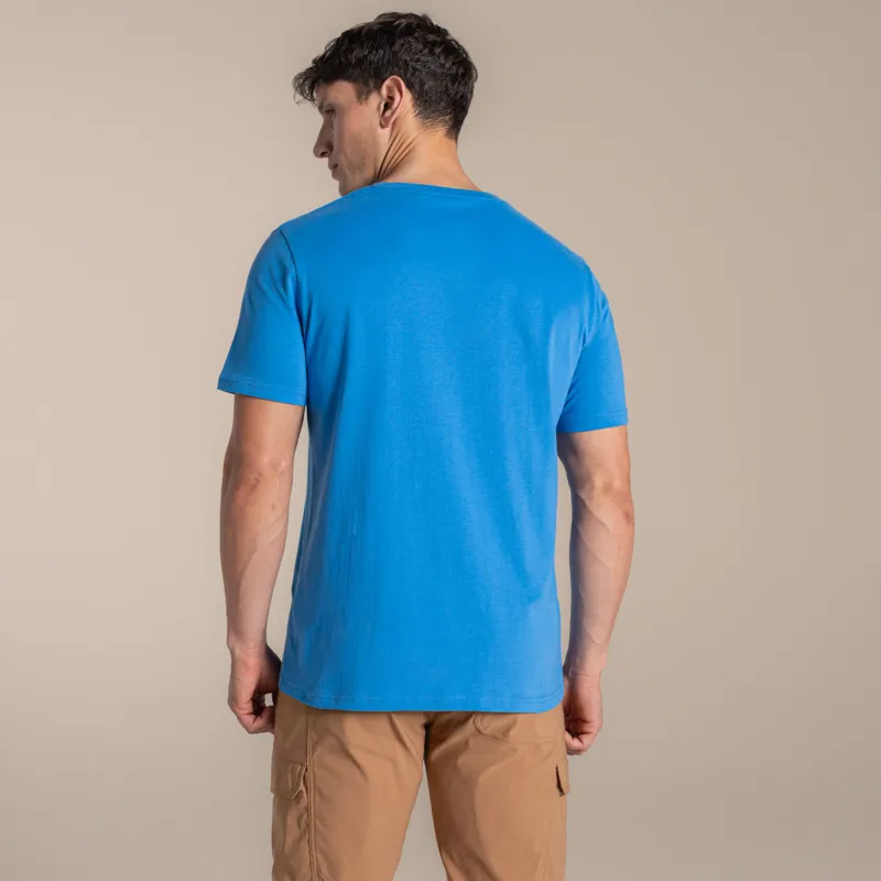 Craghoppers Men's Lucent II Short Sleeved T-Shirt - Azure Sky-2