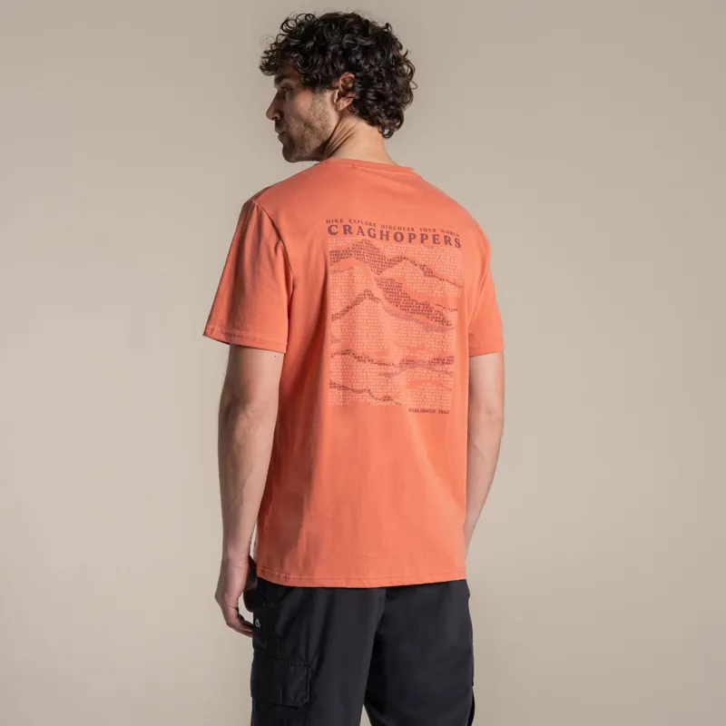 Craghoppers Men's Lucent II Short Sleeved T-Shirt - Sahara-3
