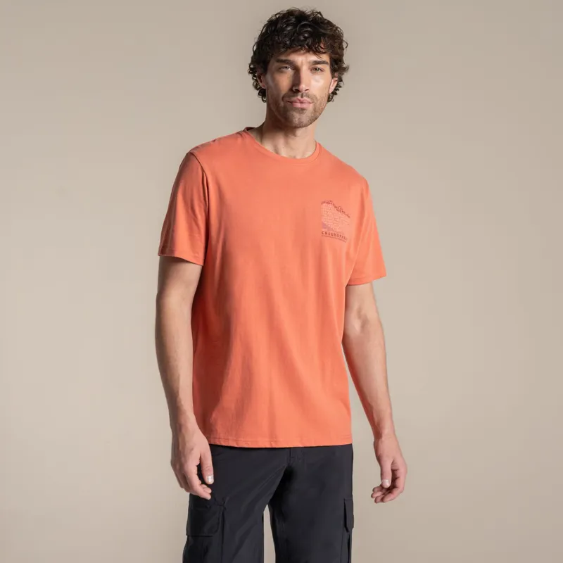 Craghoppers Men's Lucent II Short Sleeved T-Shirt - Sahara-2