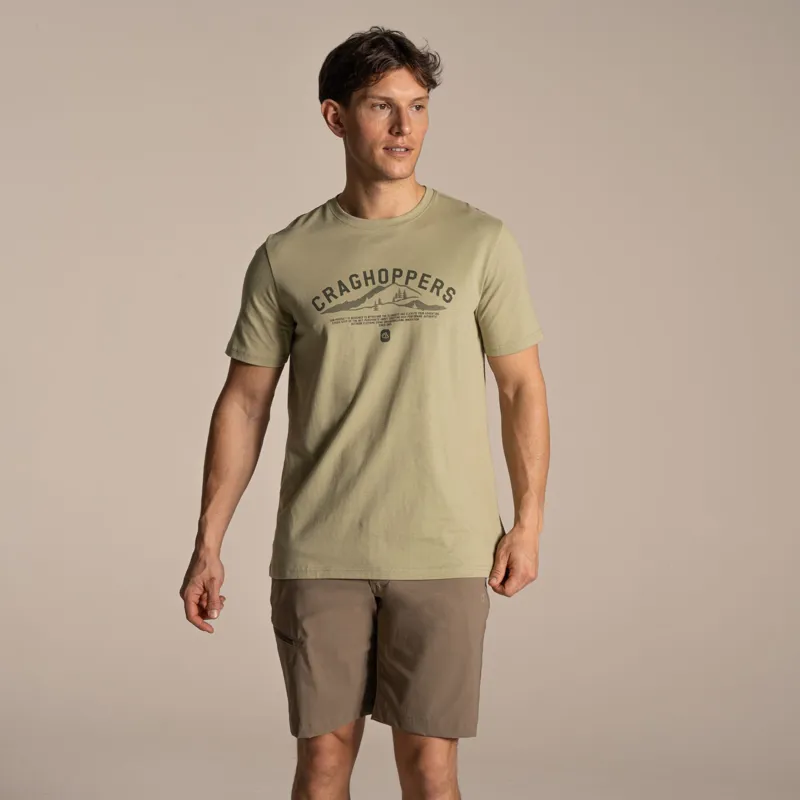 Craghoppers Men's Lucent II Short Sleeved T-Shirt - Bay leaf-1