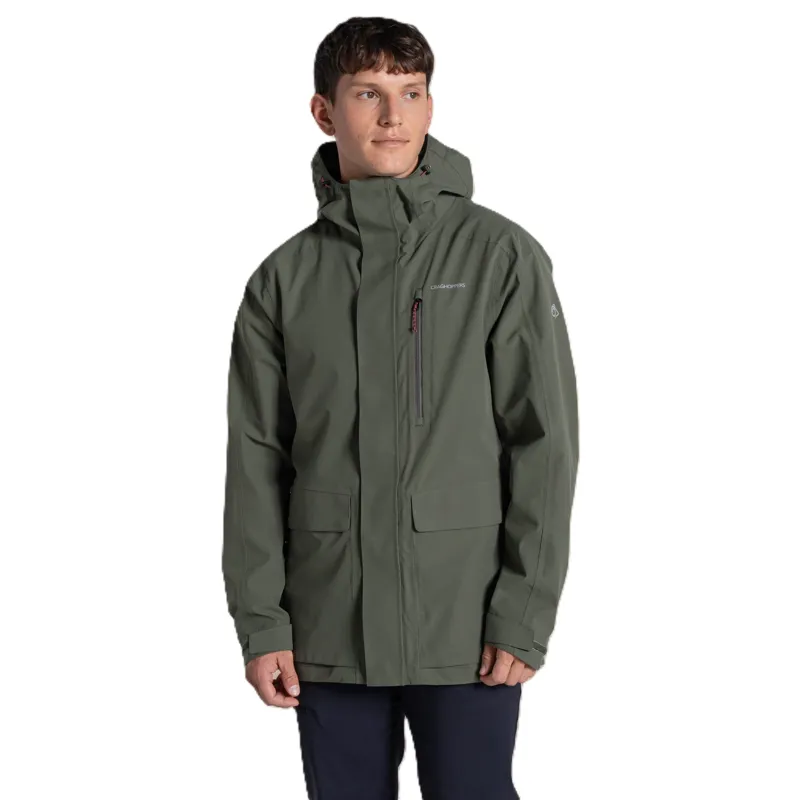 Craghoppers Men's Lorton II Waterproof Jacket - Dark Sage-1