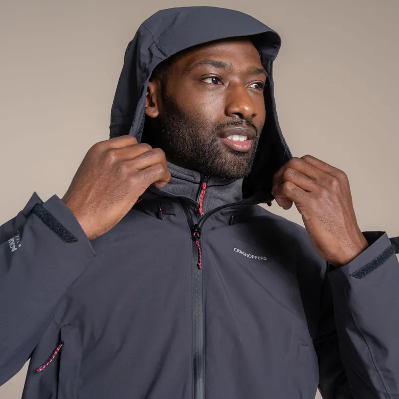 Craghoppers Men's Ponsa Waterproof Jacket - Dark Iron-3