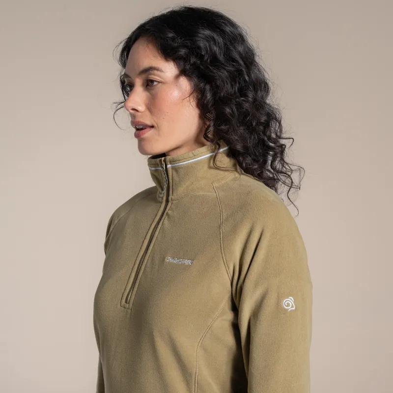 Craghoppers Women's Miska IV Half Zip Fleece - Cardamon-3