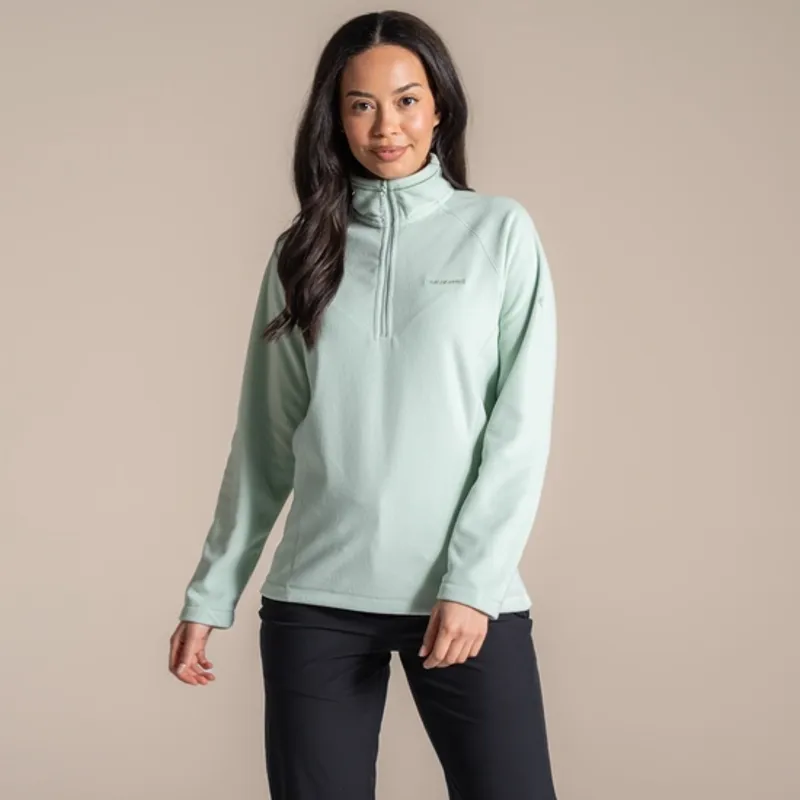 Craghoppers Women's Miska IV Half Zip Fleece - Pistachio-2