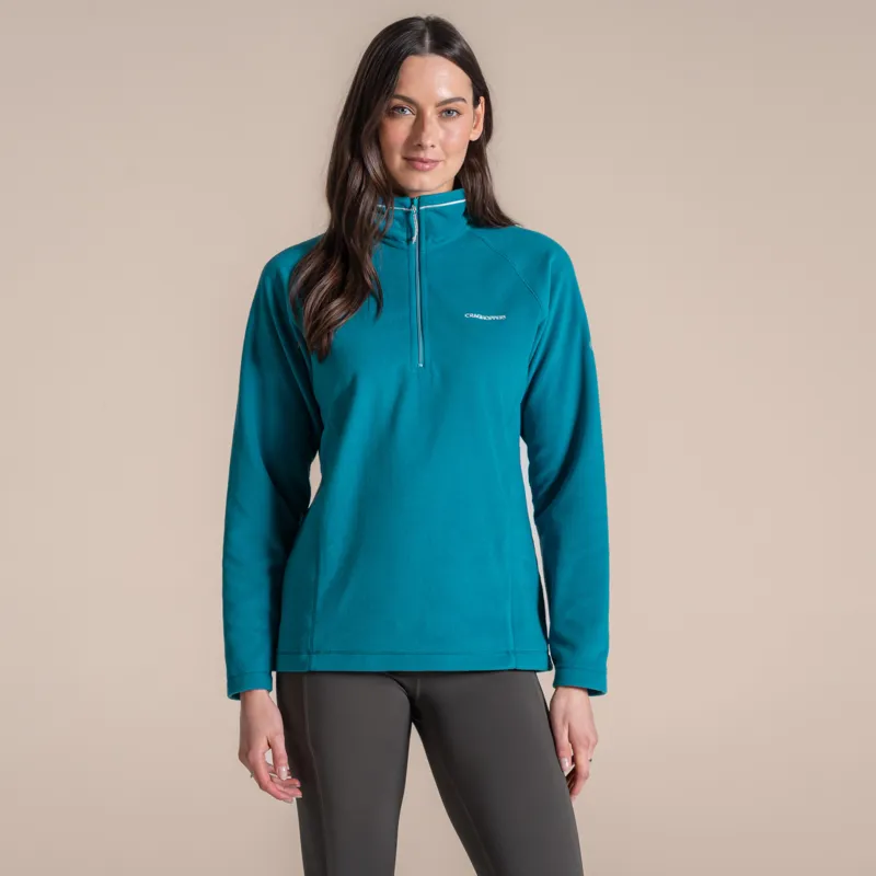 Craghoppers Women's Miska IV Half Zip Fleece - Empress Teal-2