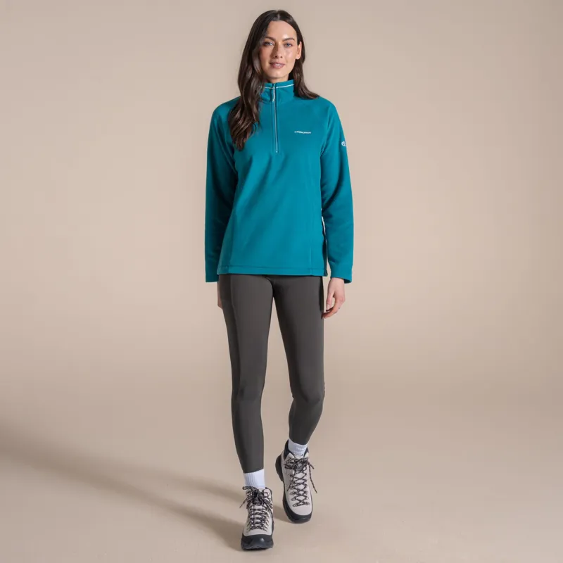 Craghoppers Women's Miska IV Half Zip Fleece - Empress Teal-1