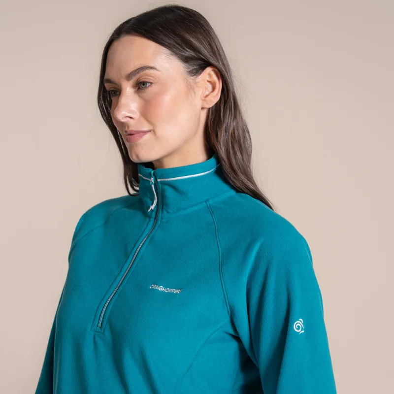 Craghoppers Women's Miska IV Half Zip Fleece - Empress Teal-3