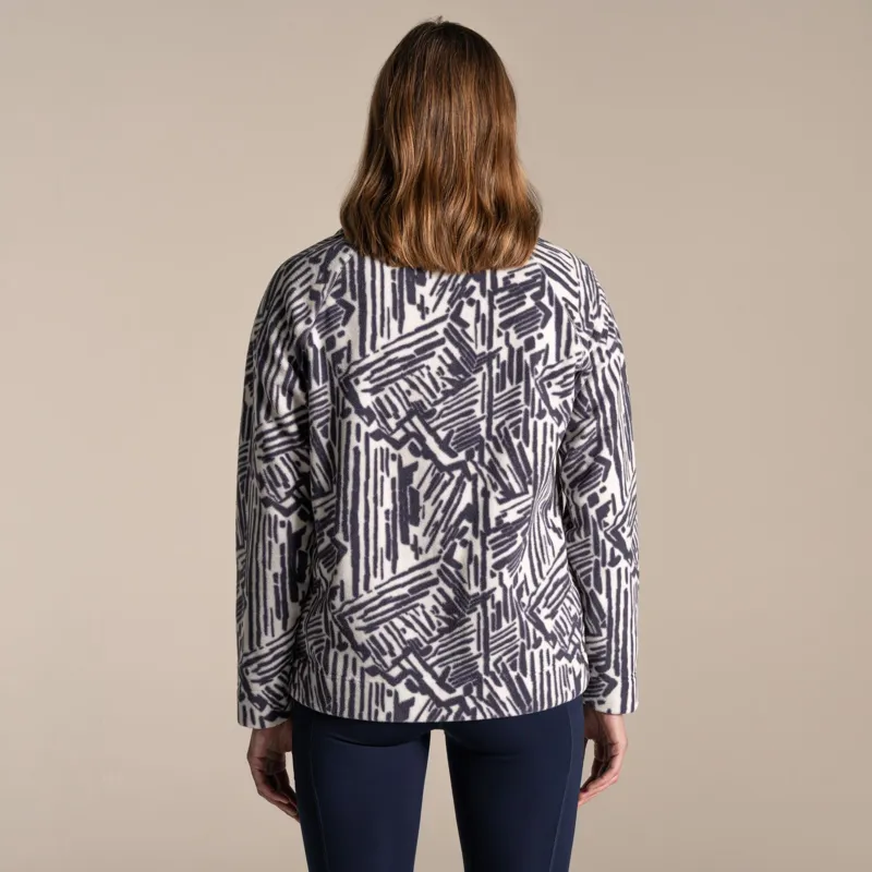 Craghoppers Women's Annjela Half Zip Fleece - Anthracite Print -2