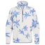 Craghoppers Women's National Trust Reedmace Half Zip Fleece - Vinca Blue Print