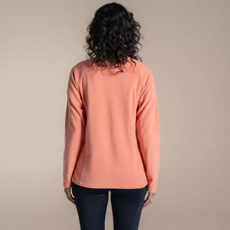 Craghoppers Women's National Trust Miska Half Zip Fleece - Spiced Apricot-2