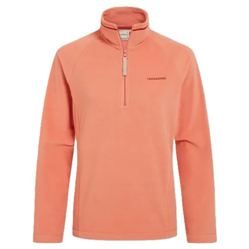 Craghoppers Women's National Trust Miska Half Zip Fleece - Spiced Apricot