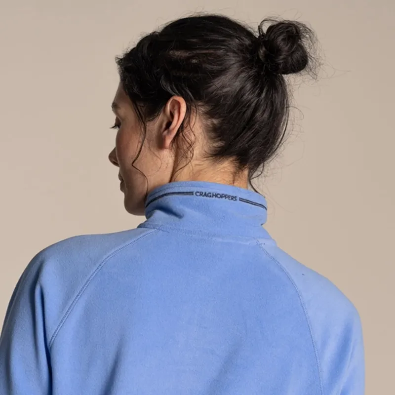 Craghoppers Women's National Trust Miska Half Zip Fleece - Vinca Blue-4