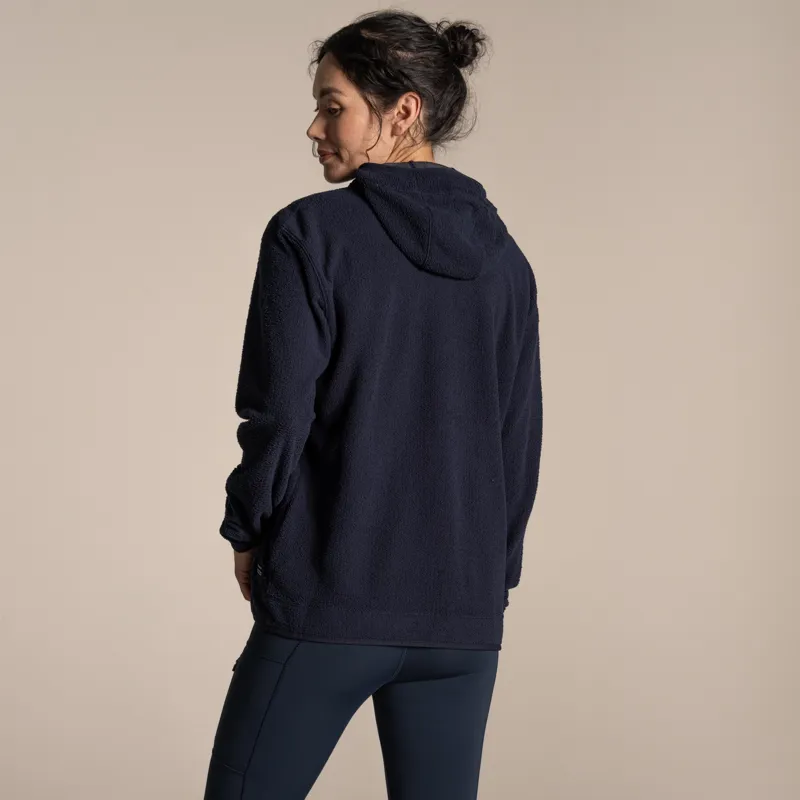  Craghoppers Women's Compresslite Hooded Fleece Jacket - Dark Sapphire-2