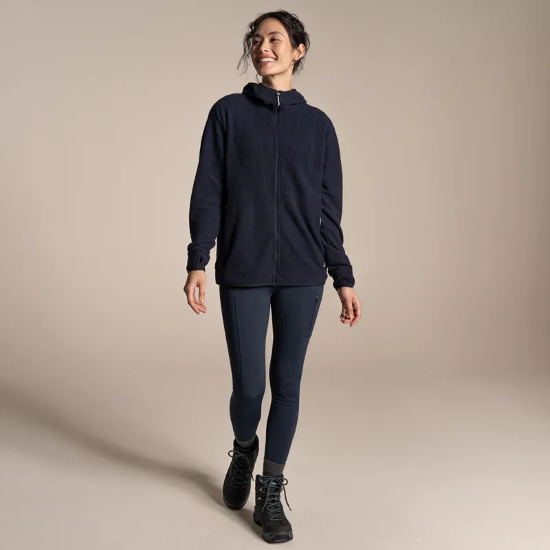  Craghoppers Women's Compresslite Hooded Fleece Jacket - Dark Sapphire-3