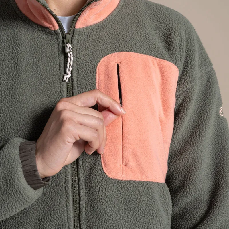 Craghoppers Women's Sanaa Fleece Jacket - Dark Sage-5