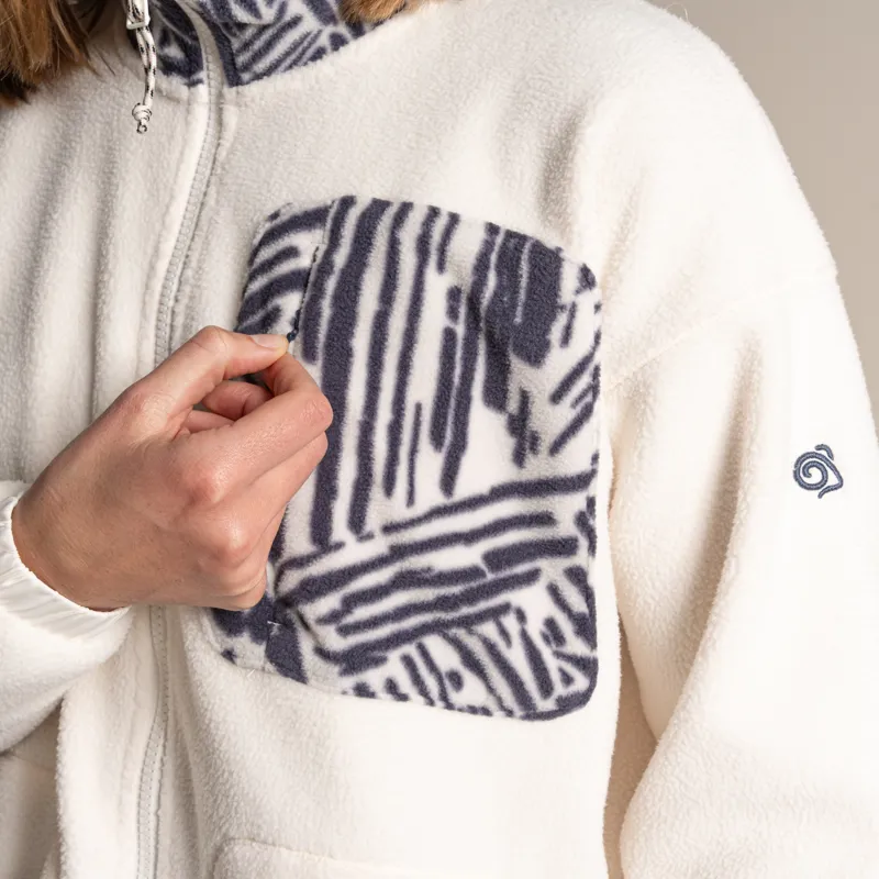 Craghoppers Women's Sanaa Fleece Jacket - Ecru-2