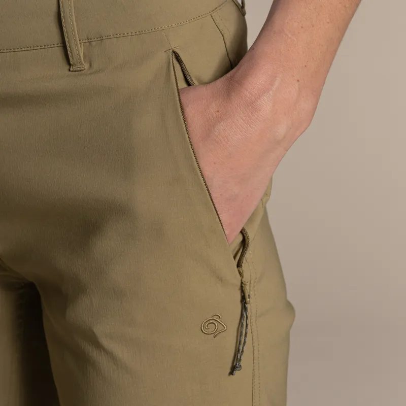 Craghoppers Women's Kiwi Pro III Shorts - Cardamon-5