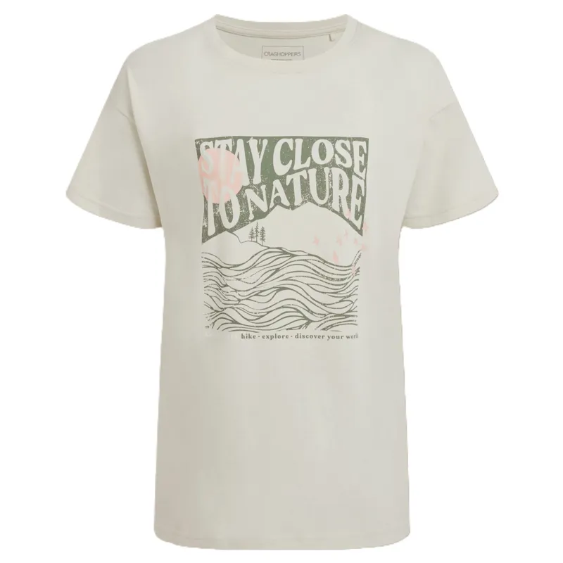 Craghoppers Women's Yago Short Sleeved T - Shirt - Pear Drop