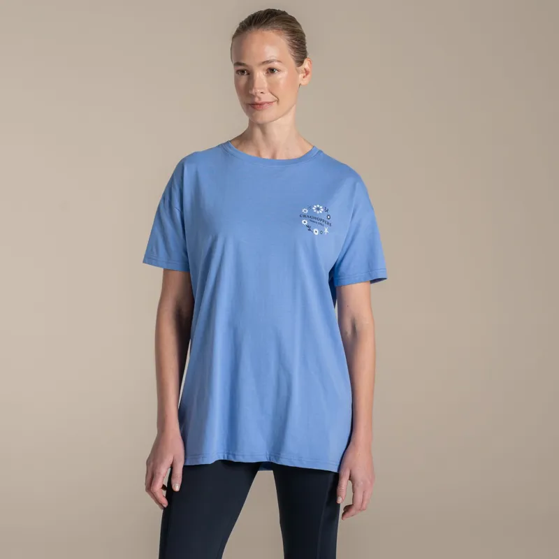 Craghoppers Women's Yago Short Sleeved T - Shirt - Vinca Blue-1