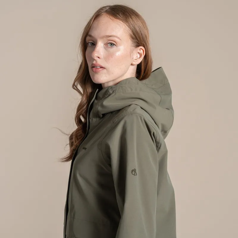 Craghoppers Women's Maryam Waterproof Jacket - Dark Sage-4