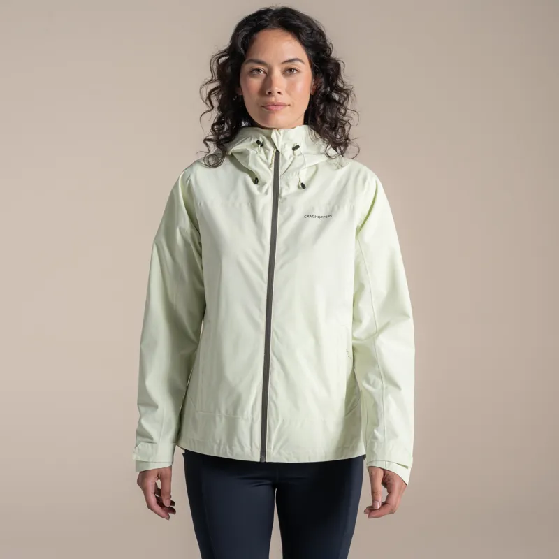 Craghoppers Women's Zohra Waterproof Jacket - Pear Drop-1