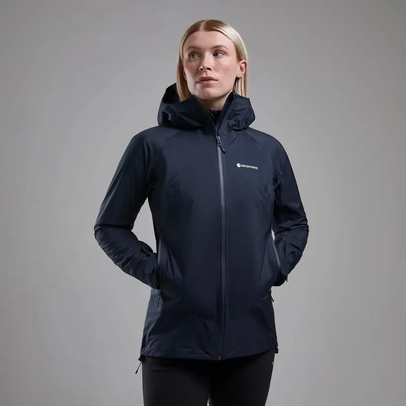 Montane Women's Cetus Lite Waterproof Jacket - Eclipse Blue-1