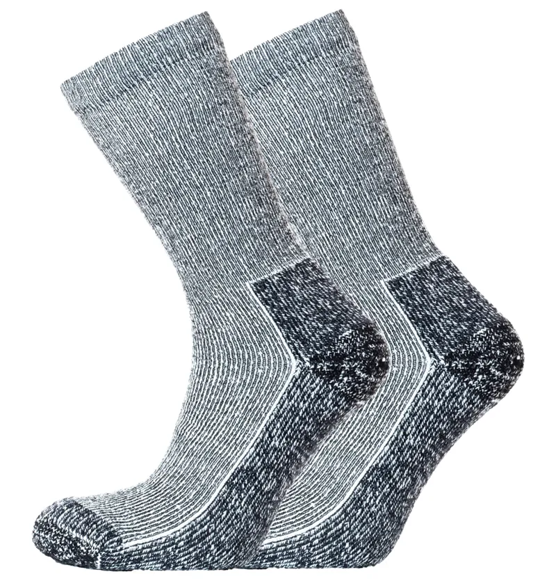 Horizon Heritage Coolmax Outdoor Socks 2 pack - Black Marl