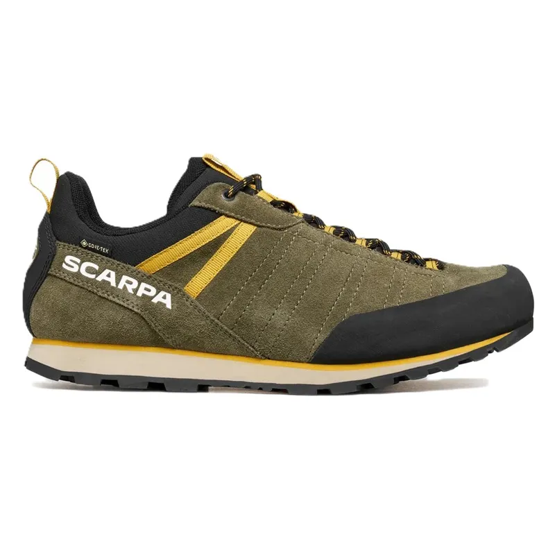 Scarpa Men's Crux 2 GTX - Kalamata/Lemon Curry-1