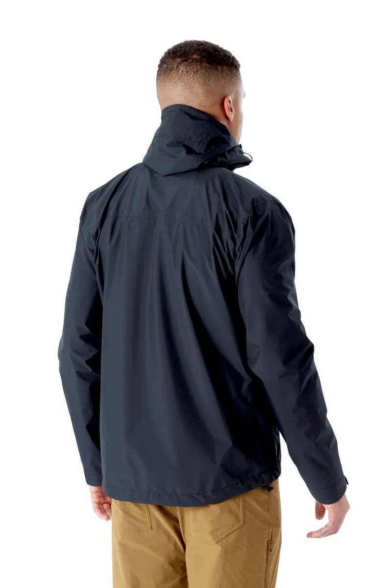 Rab Men s Downpour Eco Waterproof Jacket Black