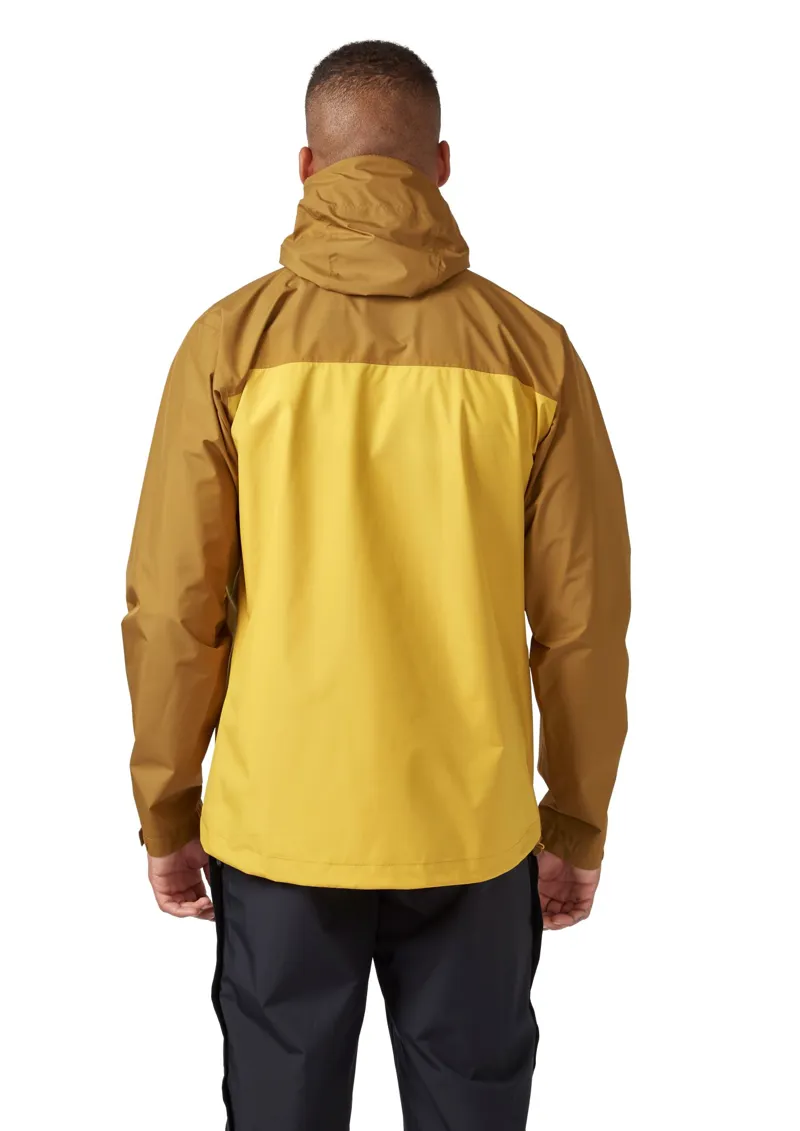 Rab Men's Downpour Eco Waterproof Jacket -  Footprint/Sahara-4