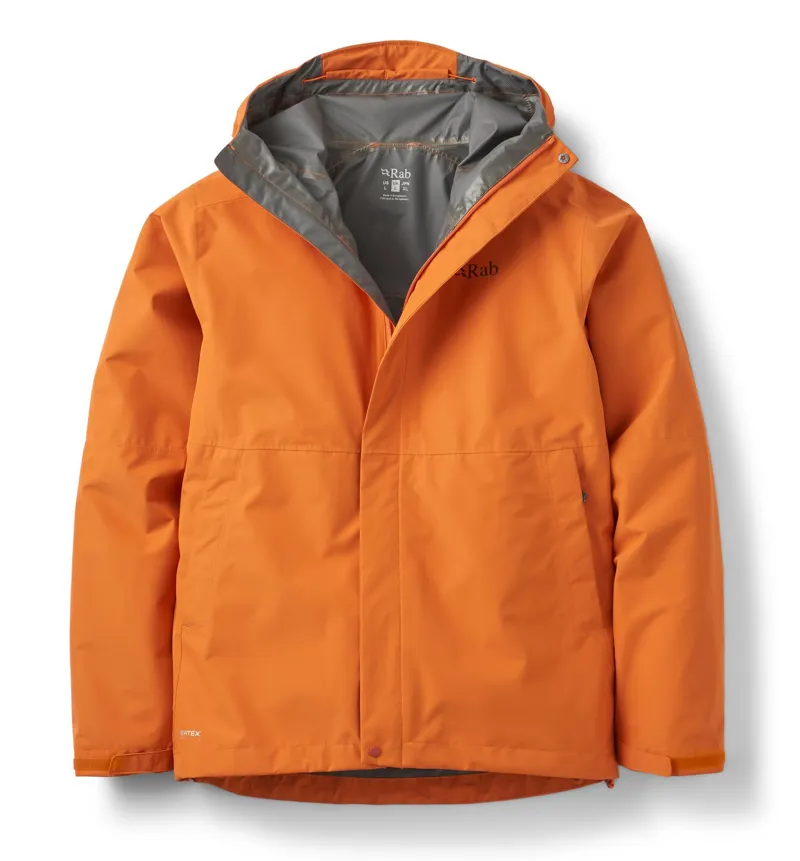 Rab Men's Downpour Waterproof Jacket - Dark Melba