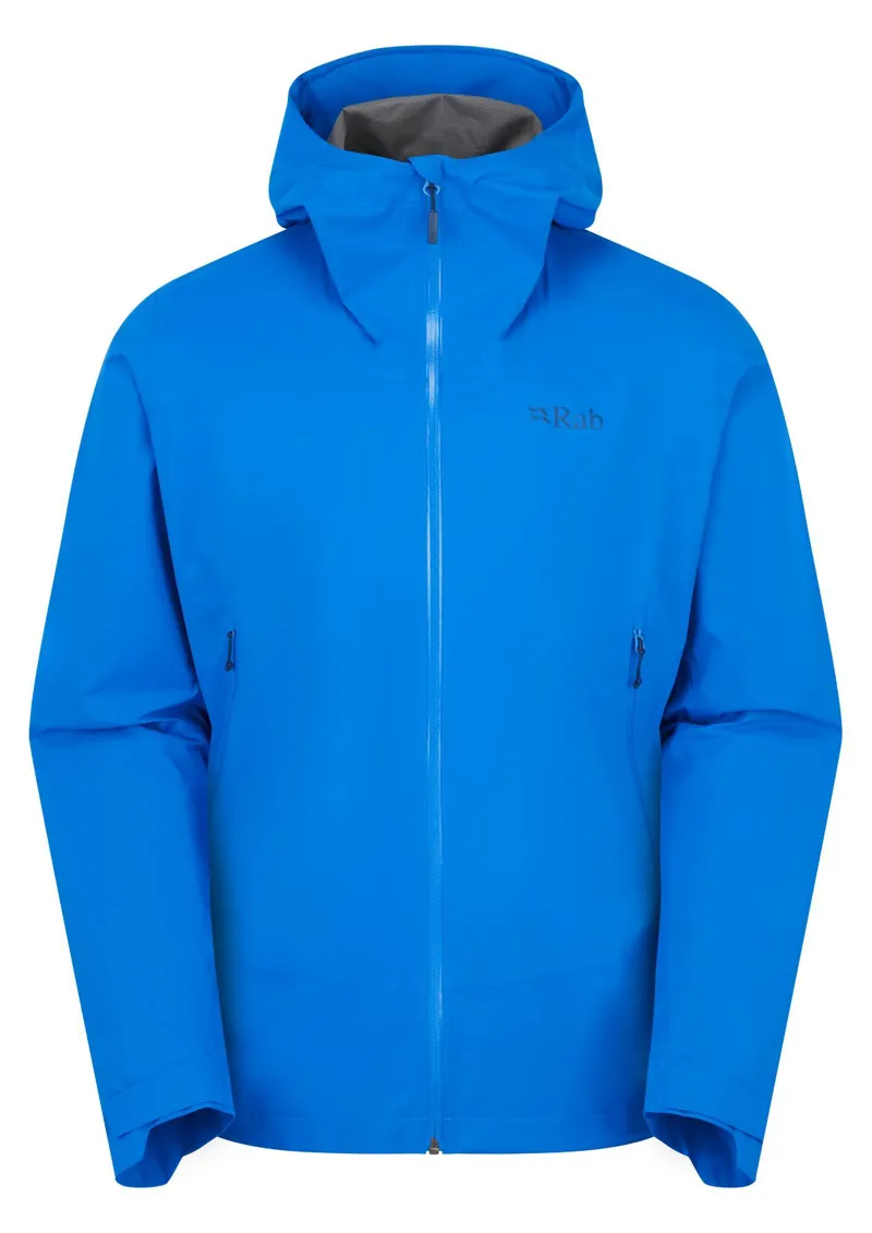 Rab Men's Downpour Light Waterproof Jacket Maya Blue