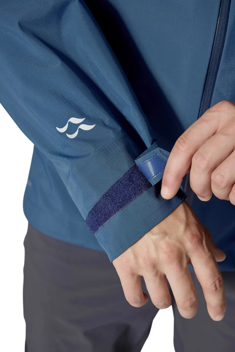 Rab Men's Downpour Mountain Waterproof Jacket - Tempest Blue-8