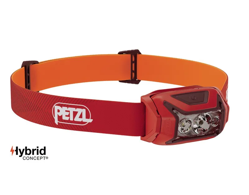 Petzl Actik Headlamp - Red