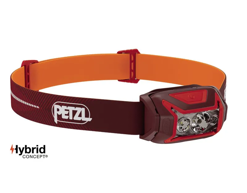 Petzl Actik Core Headlamp - Red