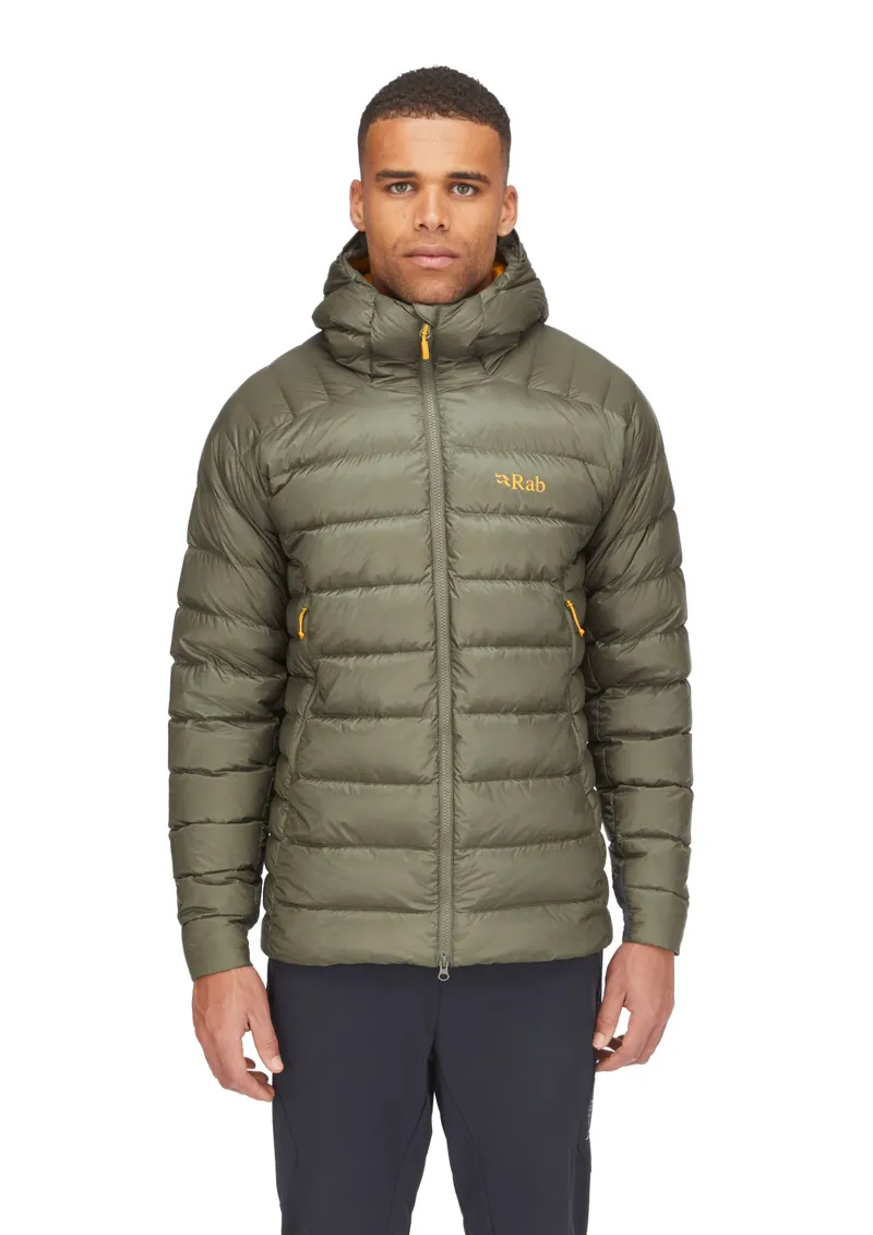 Rab Men's Electron Pro Down Jacket - Light Khaki-2