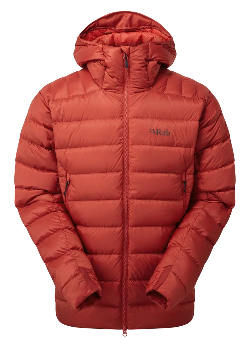 Rab Men s Electron Pro Hooded Down Jacket Tuscan Red