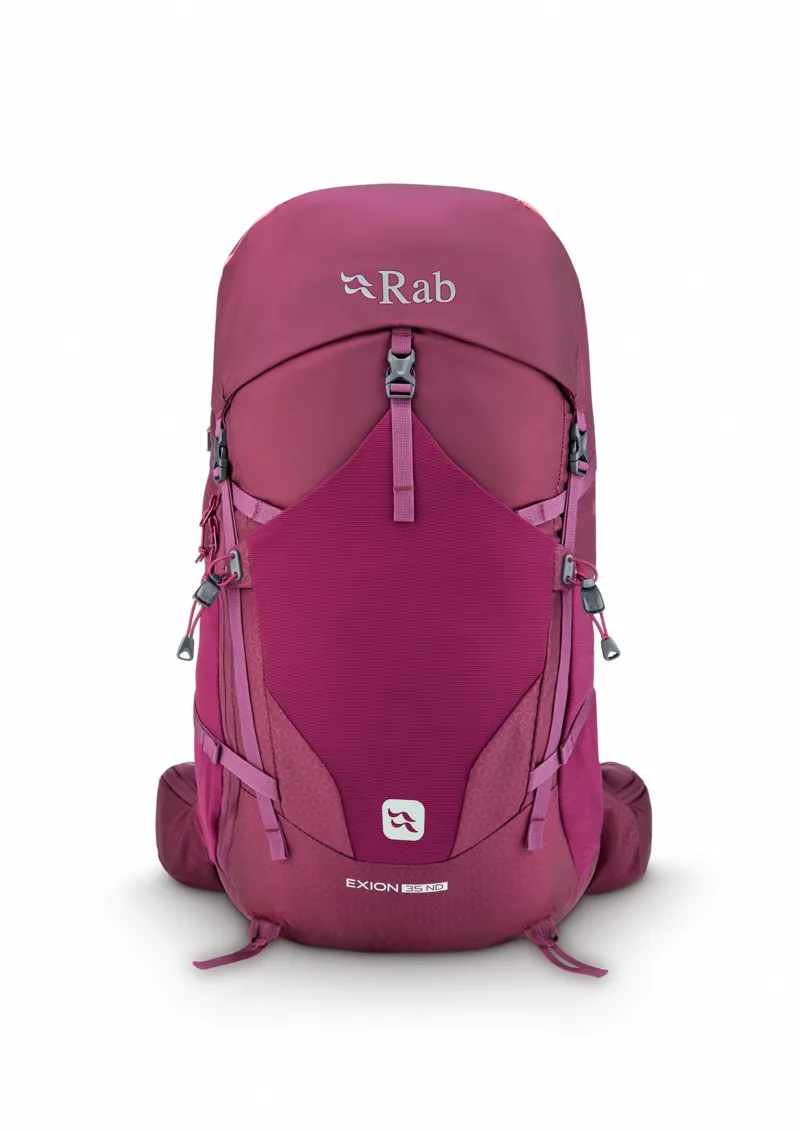 Rab Women's Exion ND 35 Litre Hiking Pack - Mulberry-1