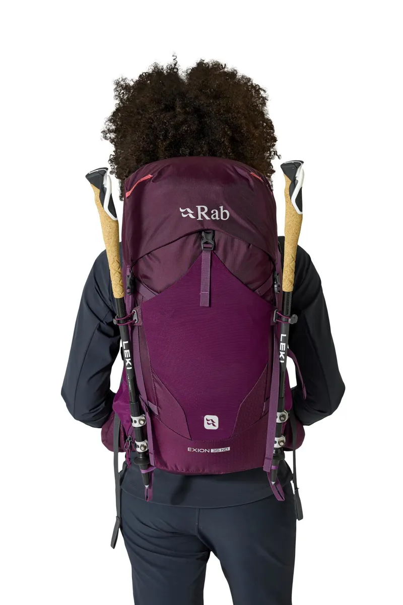 Rab Women's Exion ND 35 Litre Hiking Pack - Mulberry-10