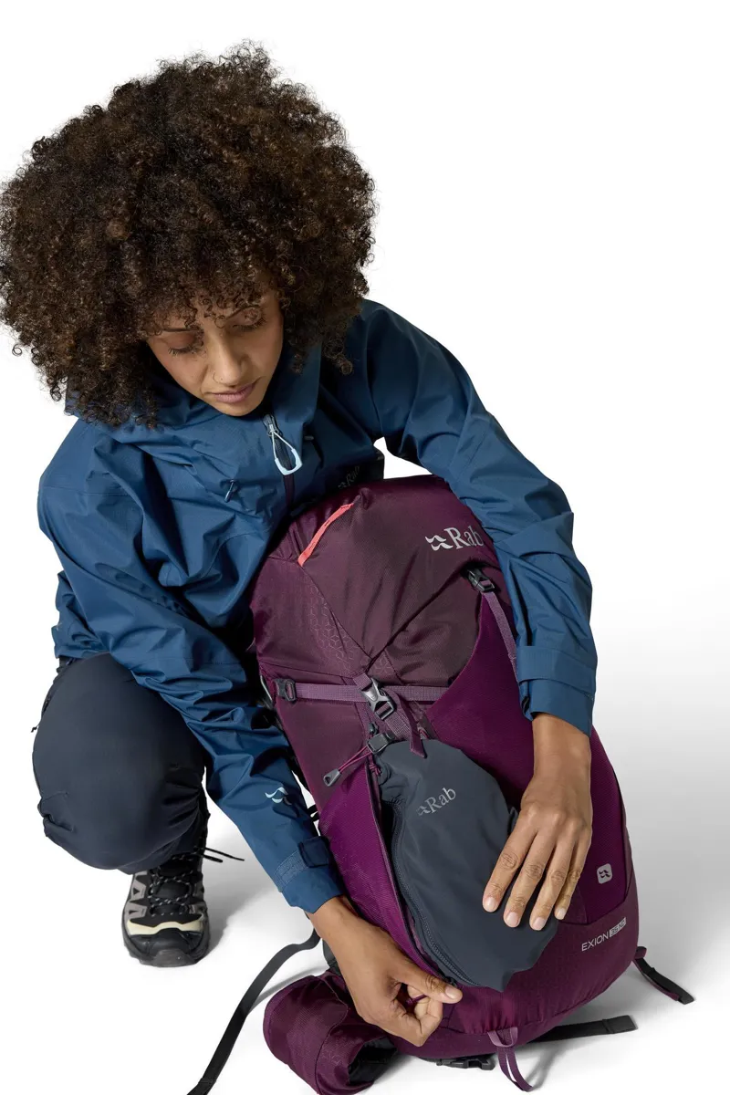 Rab Women's Exion ND 35 Litre Hiking Pack - Mulberry-8