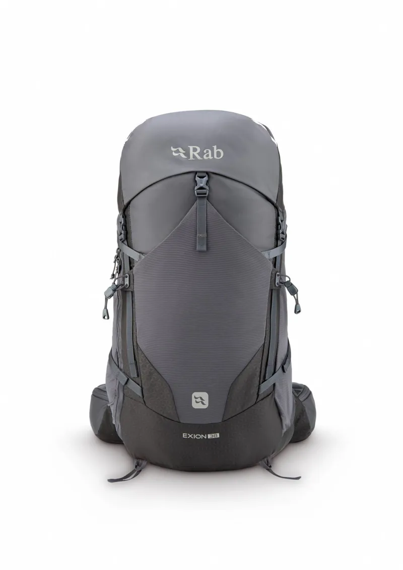 Rab Exion 38 Litre Hiking Pack -  Anthracite/Graphene -1