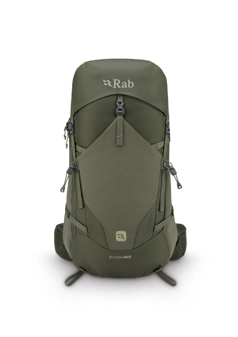 Rab Exion 38 Litre Hiking Pack -  Army Green-1