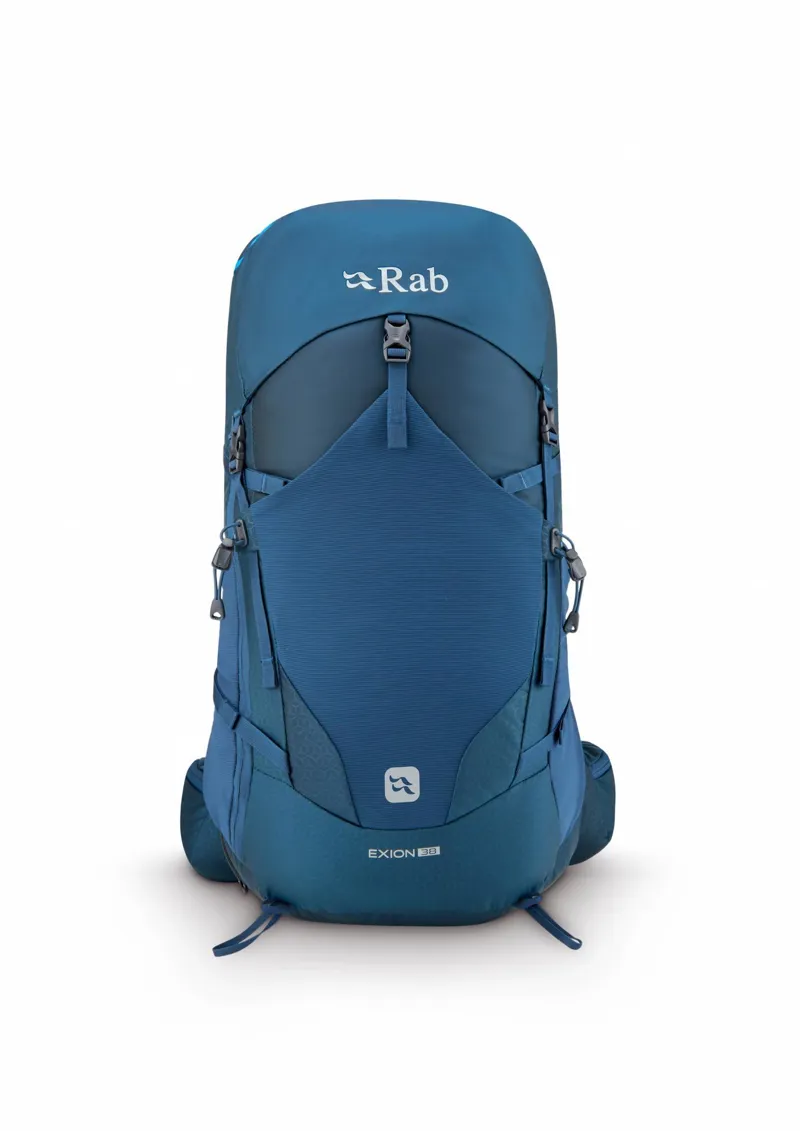 Rab Exion 38 Litre Hiking Pack - Tempest Blue-1