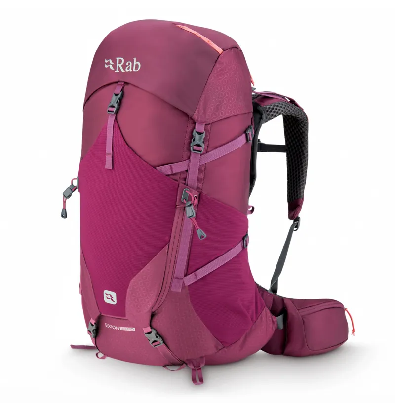 Rab Women's Exion ND 45 Litre Hiking Pack - Mulberry